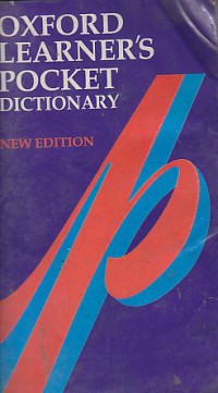 Oxford Learner's Pocket Dictionary: New Edition