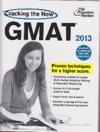 Cracking the New GMAT 2013