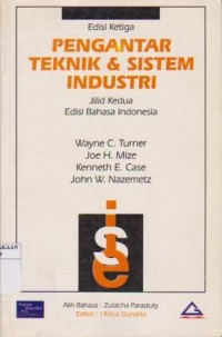 Pengantar Teknik & Sistem Industri