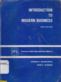 Introduction To Modern Business