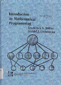 Introduction To Mathematical Programming