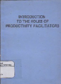 Introduction To The Roles Of Productivity Facilitators