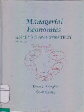 Managerial Economics : Analysis And Strategy