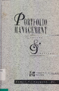 Portfolio Management : Theory And Application