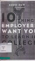 10 Things Employers Want You To Learn In College