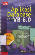 Berbagai Aplikasi Database Dengan VB 6.0