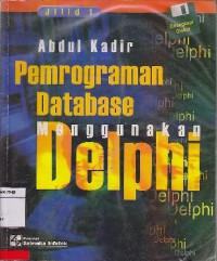 Pemrograman Database Menggunakan Delphi