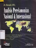 ANALISIS PEREKONOMIAN NASIONAL DAN INTERNASIONAL