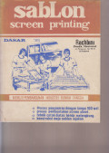 Sablon Screen Printing
