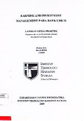 Earning and Investment Management pada Bank Umum