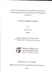 Tinjauan Sistem Evaluasi Kinerja (Dalam Hal Employee Compliance Index) Di Twin Tulipware Bandung