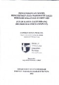 Pengembangan Model Pengukuran Data Warehouse Sales Berbasis Balanced Scorecard (Studi Kasus : Sales Bidang Distribusi & FMCO Company)