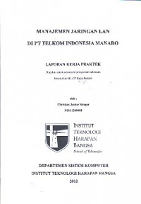 Manajemen Jaringan LAN Di PT. Telkom Indonesia Manado