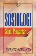 Sosiologi : Suatu pengantar