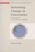 Sustaining Change in Universities