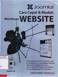 Image of Joomla! Cara Cepat Dan Mudah Membuat Website