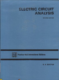 Image of Electric Circuit Analysis