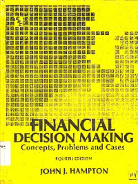 Image of Financial Decision Making : Concepts, Problems And Cases