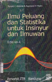 Image of Ilmu Peluang Dan Statistika Untuk Insinyur Dan Ilmuwan