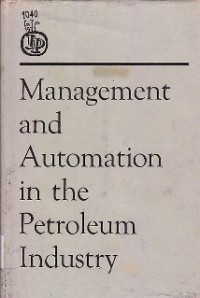 Image of Management And Automation In The Petroleum Industry
