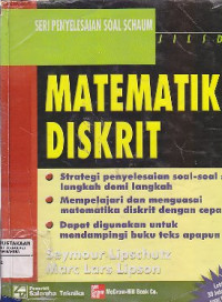Image of Seri Penyelesaian Soal Schaum : Matematika Diskrit 2