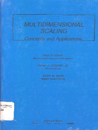 Image of Multidimensional Scaling : Concepts And Applications