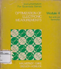 Image of Optimization Of Electronic Measurements