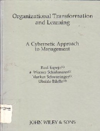 Image of Organizational Transformation And Learning : A Cybernetic Approach To Management