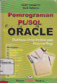 Image of Pemrograman PL/SQL Oracle