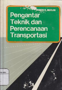 Image of Pengantar Teknik Dan Perencanaan Transportasi