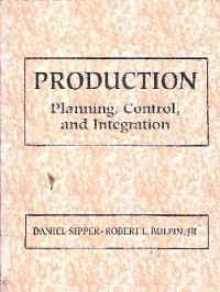 Image of Production : Planning, Control, And Integration