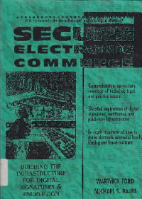 Image of Secure Electronic Commerce : Building The Infrastructure For Digital Signatures And Encryption