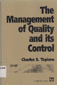 Image of The Management Of Quality And Its Control