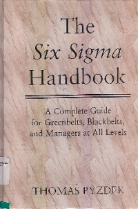Image of Six Sigma Handbook