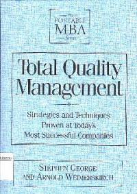 Image of Total Quality Management : Strategies And Techniques Proven At Today's Most Successful Companies