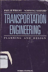 Image of Transportation Engineering : Planning And Design