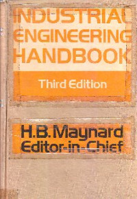 Image of Industrial Engineering Handbook