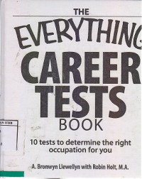 Image of Everything Career Tests Book : 10 Tests To Determine The Right Occupation For You