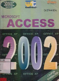 Image of Microsoft Access 2002