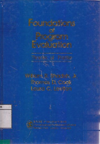 Image of Foundations Of Program Evaluation : Theories Of Practice