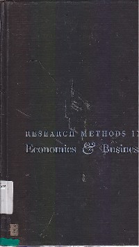 Image of Research Methods In Economics & Business