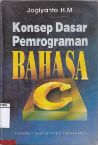 Image of Konsep Dasar Pemrograman Bahasa C