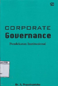 Image of Corporate Governance : Pendekatan Institusional