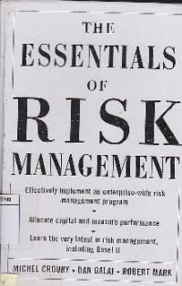 Image of Essentials Of Risk Management