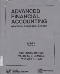 Image of Advanced Financial Accounting : Akuntansi Keuangan Lanjutan Buku 1