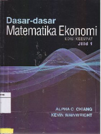 Image of Dasar - Dasar Matematika Ekonomi