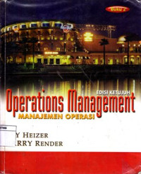 Image of Operations management : Manajemen operasi