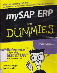 Image of mySAP ERP FOR DUMMIES