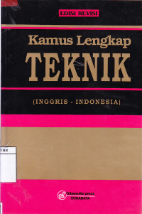 Image of Kamus Lengkap Teknik (Inggris - Indonesia)