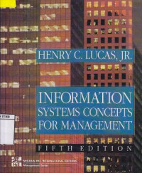 Image of INFORMATION SYSTEMS CONCEPTS FOR MANAGEMENT